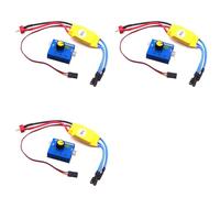 Jnchdghwa 3X DC 12V 30A Brushless Motor Speed Controller with ESC Tester 3 Gear Indicator Steering Gear Tester Set for XXD Drone