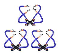 Jnchdghwa 3X DIY Soldering Third Hand 12Pc Flexible Arms Welding Helping Stand Repair Holder Tool Multifunctional Metal Base