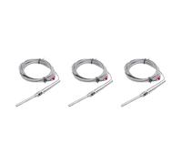 Jnchdghwa 3X K Type 50x5mm 800C Probe Thermocouple Temperature Sensor Cable 9.8ft 3 Meters