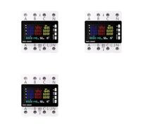 Jnchdghwa 3X KWS-306WF WiFi Smart Power Meter Voltage Protector Switch Current & Voltage Monitor, Relay, Circuit Breaker