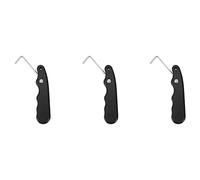 Jnchdghwa 3X Universal Practical for Figure Roller with Extended Hook Ice Hockey Puller Handle Skate Lace Tightener