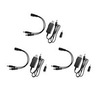 Jnchdghwa 3X USB Boost Cable 5V Step Up to 9V 12V Dc Voltage Converter 1A Step-Up Volt Transformer Dc Power Regulator with Switch