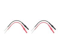 Jnchdghwa 4 PCS Flexible Spoon Back Probes, Back Probe Pins Automotive Compatible with 4mm Banana Plug Test Leads