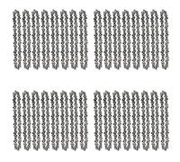 Jnchdghwa 40 Pcs 4 Inch Mini Steel Chainsaw Chain Electric Pruning Saw Accessory Garden Tool Replacement