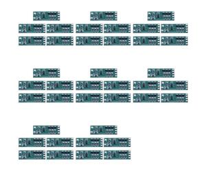 Jnchdghwa 40Pcs 3-12V Flashing LED Light Module Red Blue Pair Flashing for Car Model Bicycle Electric Vehicle Safety Light