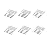 Jnchdghwa 48 Pcs M2.5x32MM Electric Guitar Humbucker Pickups Adjust Height and Spring - Pitch 0.4mm - Silver