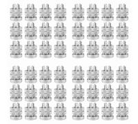 Jnchdghwa 48 Pieces Split Bolt Joint Clamp Wire Connector Electrical Fence Connector Aluminium Alloy for Multiple Electric Fence