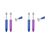 Jnchdghwa 4Pack Piercing Ball GrabberTool, 4-Claw Pick Up Tool Mini Piercing Removal Tool, for Small Parts Ic Chips Pickup