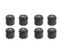 Jnchdghwa 4X 9Pin Bakelite Vacuum Tube Socket Saver Base for 12AX7 12AU7 ECC82 ECC83 Amps, 8 Pcs