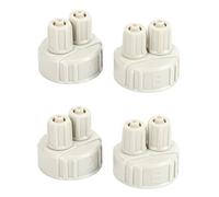 Jnchdghwa 4x DIY Aquarium Fish Tank Co2 System Generator Kit with Tubes Tool Part Bottle Cap for Planted Aquarium Accessories