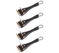 Jnchdghwa 4X Ebony 4/4 Violin Fiddle Tailpiece