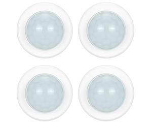 Jnchdghwa 4X Movement Body Sensor Zigbee 3.0 Tuya Mini Smart Human Motion PIR Transducer Smart Life Wireless Connection Light(C)
