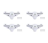 Jnchdghwa 4X Side Mount Rowlock Boat Row Lock Oarlock Support Bracket Oar Sockets Marine Yacht Kayak Canoe Accessories