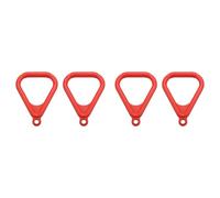 Jnchdghwa 4X Trapeze Ring Swing Set Play Set Playground Trapeze Bar Jungle Gym Monkey Bar Ring Large Trapezoidal Ring