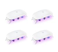 Jnchdghwa 4X UV Light for Resin, Foldable UV Resin Ligh, Portable & Fast Curing Higher Power UV Lamp,Supplies for UV Resin Mold
