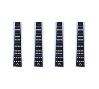 Jnchdghwa 4X Violin Finger Guide/Fingerboard Sticker Fret Guide Label Finger Chart for Size 4/4