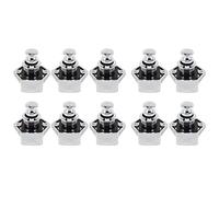 Jnchdghwa 50 Pcs Push Button Keyless Lock Cupboard Caravan Lock for RV Drawer Cabinet Doors Thickness 15-27mm