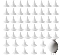 Jnchdghwa 50Pcs Kiln Stilts Support Nails Ceramic Refractory Cone Support Nails Temperature Reusable Pottery Tools for Firing