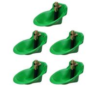 Jnchdghwa 5X Automatic Sheep Drinker Cup Catter Goat Drinking Bowl Horse Water Feeder Tool Farm Animal Cow Plastic Using