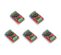 Jnchdghwa 5X DC 6-60V 400W BLDC Three Phase DC Brushless Motor Controller PWM Hall Motor Control Driver Board 12V 48V