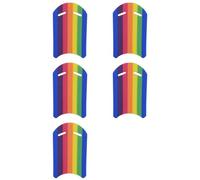 Jnchdghwa 5X Kids Adults Rainbow Swimming Kickboard Foam Float Kick Board Pool Training Aid Float Hand Foam Board Tool