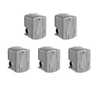 Jnchdghwa 5X Pessure Switch for Well Pump, 40-60Psi Water Pressure Switch Adjustable Differential, 1/4 Inch Female NPT