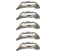 Jnchdghwa 5X Stainless Steel Gua Sha Scraping Massage Tool Soft Tissue Mobilization Body Pain Scraping Tool