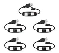 Jnchdghwa 5X WS2812B LED Controller Bluetooth APP Control Music Controller for SK6812 WS2811 WS2812 LED Pixel Light Strip USB 5V