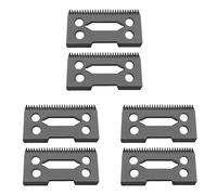 Jnchdghwa 6 Pcs Ceramic Blade Ceramic Replacement Cutter,28 Teeth Ceramic Clipper Blade Replacement Cutter 2-Hole Clipper,Black