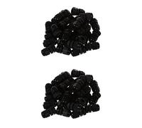 Jnchdghwa 60 Pcs PG7 Waterproof Connector Gland Black for 4-7mm Diameter Cable