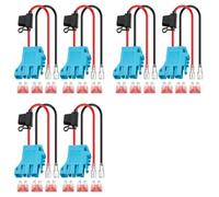 Jnchdghwa 6Pack 12 AWG Wire Harness Connector Replacement for Peg-Perego 12Volt SLA Battery Ride on Vehicle Riding Toys with Fuse