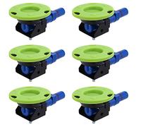 Jnchdghwa 6pcs 3 Inch Concave Vacuum Cup 75mm Heavy Duty Hand Pump Suction Cup with M6 Threaded Stud
