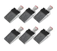 Jnchdghwa 6X Multipurpose 15 Digit Alphabet Rolling Rubber Stamp English Letter Number Emboss DIY Scrapbooking Roller Stationery