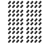 Jnchdghwa 80 PCS PG7 Black Plastic Waterproof Cable Gland Connector 3-6.5mm