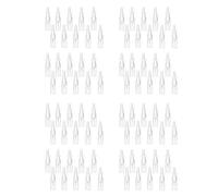 Jnchdghwa 80Pcs Nasal Bottle, 10ML Clear Small Empty Nose Bottle Reusable Fine Mist Sprayers for Travel