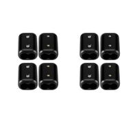 Jnchdghwa 8Pc Double Rope Clamps Reusable Rope Clamp 1/2in Plastic Cord Connector Suitable for 9-10mm Double Nylon or Braided Cord