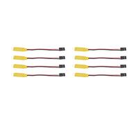 Jnchdghwa 8PCS 90 to 180 Degree Servo Expander Increase Steering Gear Angle Extender 3.6-16V Spare Parts for RC Boat Robot Arm