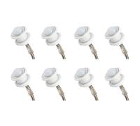 Jnchdghwa 8X Mini Motion Sensor Light Switch 110-220V PIR Sensor Smart Detection Time Delay Adjustable Infrared Induction Detector