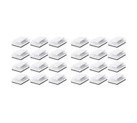 Jnchdghwa Adhesive Cable Clips, 200Pcs Wire Clips Cable Wire Management Holder Clamps Cable Tie Holder for Car, and Home