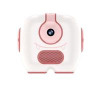 Jnchdghwa AI Intelligent Robot Toy with Interactive Voice Assistant Wi-Fi Version Smart Clock Featuring Image Recognition Storytelling Functionality Pink