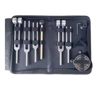 Jnchdghwa Aluminum Alloy Sound Therapy Tuning Fork 128Hz/256Hz/384Hz/136.1Hz/528Hz Percussion Instruments B
