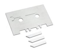 Jnchdghwa Cassette Cauge Set High Accuracy Mechanical Alignment Guide Gauge Kit Includes 3pcs Check Bar