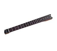 Jnchdghwa Electric Guitar Neck Headless Design Roasted Canada Maple Body 24 Frets 5.6cm Wide Rosewood Fingerboard for 6 String Travel Guitar