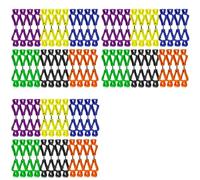 Jnchdghwa Glove Clips for Work 72 Bulk Z-Shaped Clips for Tool Belts & Hard Hats Construction Gloves Anti-Drop Keeper