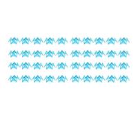 Jnchdghwa Golf Simulator Tees, Indoor Golf Tees for Simulator, Practice Golf Mat Tees for Winter Turf and Driving Range 40Pcs