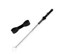 Jnchdghwa Golf Swing Practice Stick Retractable Golf Swing Trainer with Arm Band-Right Handed Click Stick Golf Training Aid