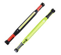 Jnchdghwa High Lumen Rechargeable Work Light Car Repair LED Work Light Magnetic Flashlight with Hooks Portable COB Flood Lamp