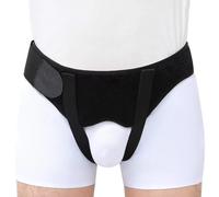 Jnchdghwa Inflatable Adult Hernia Bag Adjustable Man Inguinal Groin Support Belt for Elderly Inguinal Hernia Care Management L