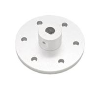 Jnchdghwa Mechanical Transmission Coupler 8mm Shaft Flange Coupling 1pc Circular Flange Connector for Robot, Motor Shaft Adapter