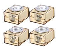 Jnchdghwa MRBF Terminal Fuses 300A 4 Pack, 58V DC Max Maximum IP66 Waterproof Marine-Grade Battery Fuse for RV, Boat, EV, Crane